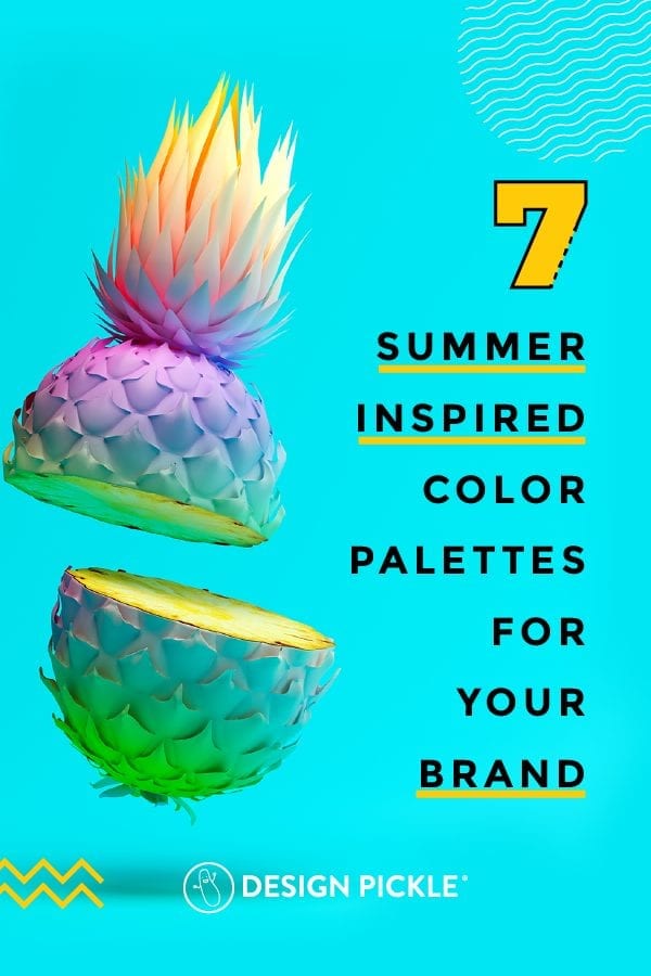7 Summer Inspired Color Palettes on Pinterest