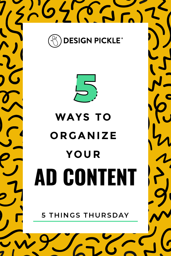 5 ways to organize your ad content on pinterest 